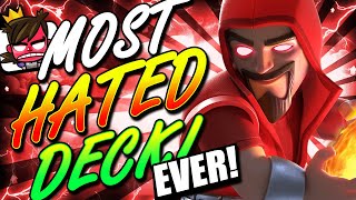 THIS ISNT FAIR! #1 MOST HATED DECK IN CLASH ROYALE DOESN’T LOSE!!