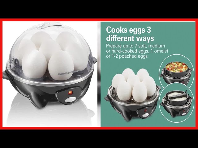 This Egg Cooker Makes Boiled Eggs At the Press of a Button