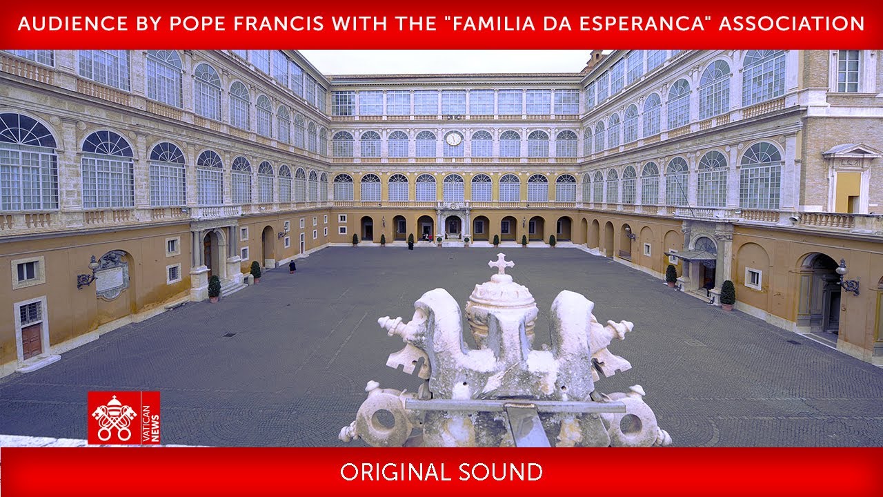 Audience with members of the "Familia da Esperanca" Association, 29 September 2023, Pope Francis