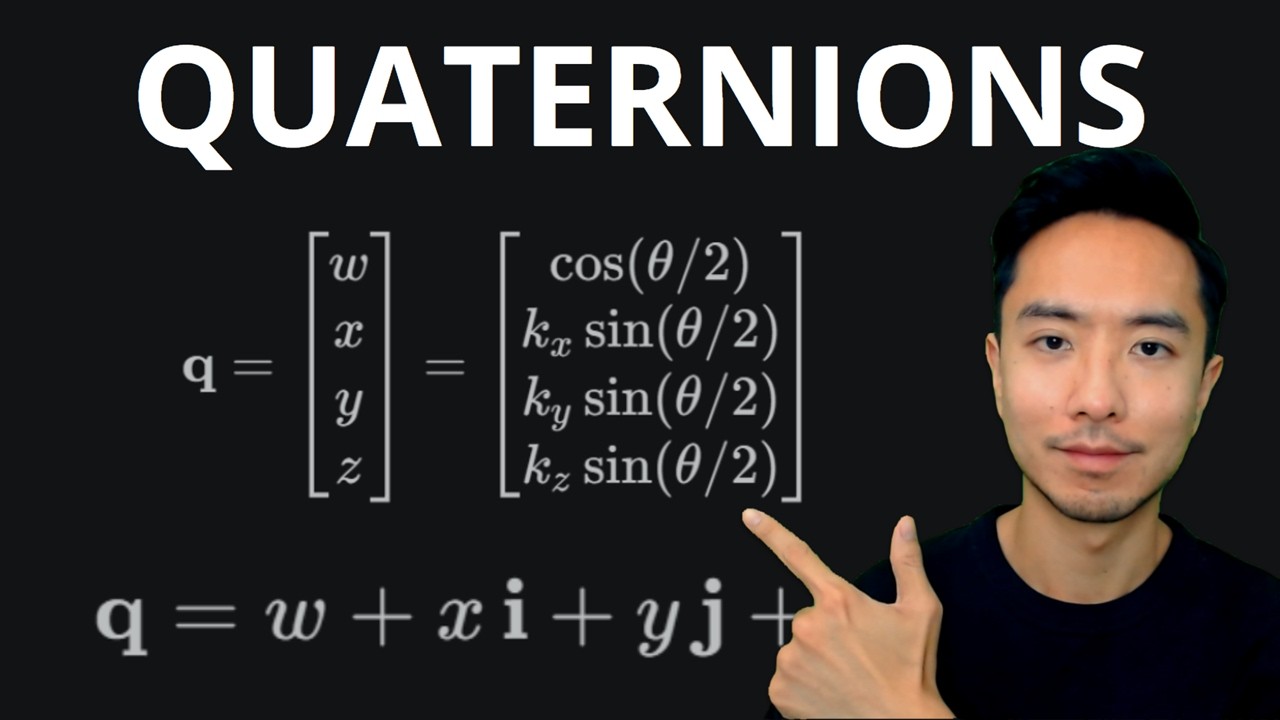 Robotics Quaternion (From Rotation Matrix or Axis Angle) - YouTube