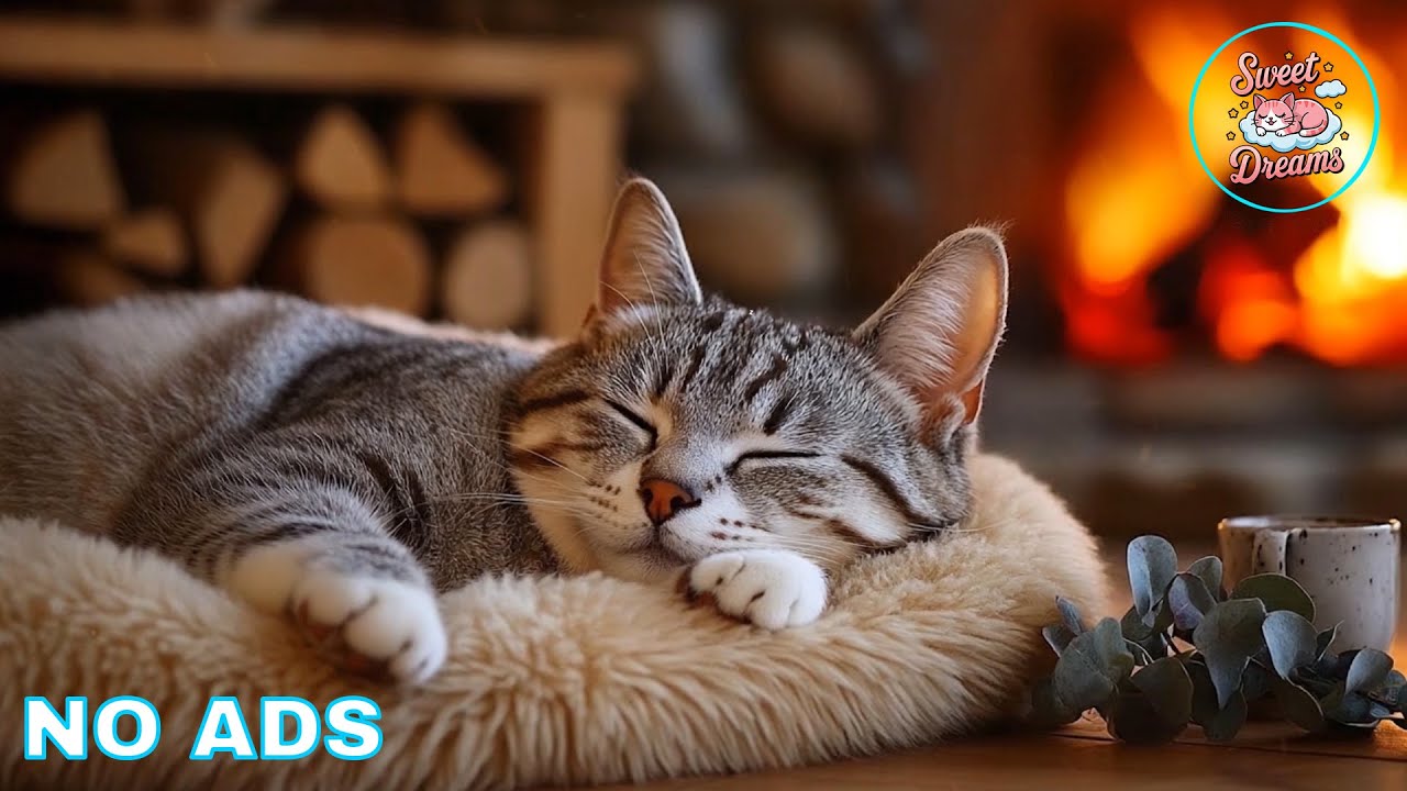Relaxing Music For Cats 🐾 Cat Sleep Music - Soft Piano Atmosphere Helping Cat Anxiety Ease