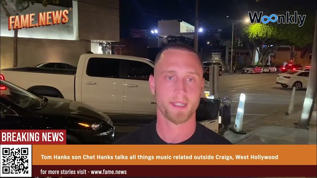Tom Hanks son, Chet Hanks talks all things music related outside Craigs