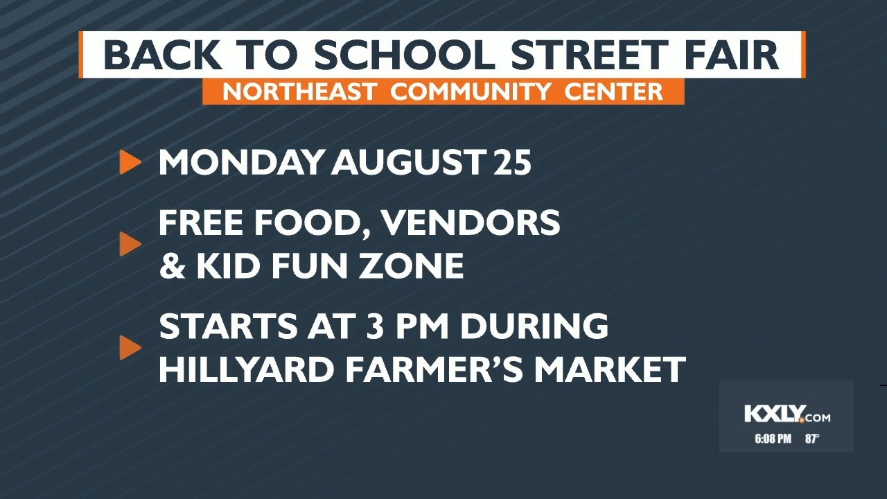 Back-to-School Street Fair at NE Community Center