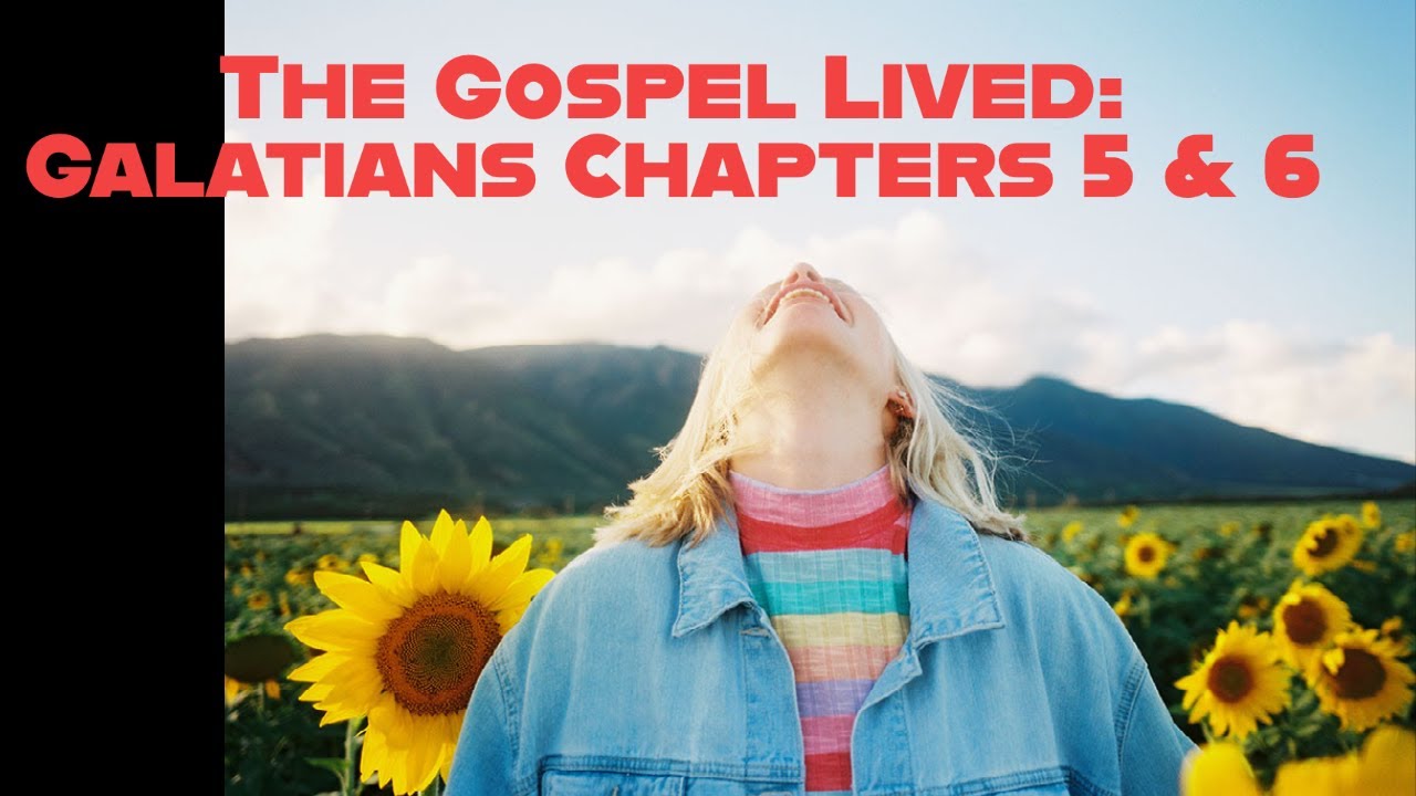 November 27, 2022. THE GOSPEL LIVED:  It's Cross Powered  Galatians 6:11-18