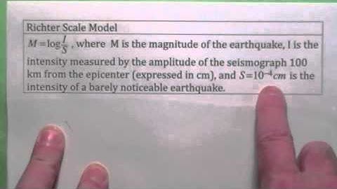 141 4.5 part 3  Logarithmic Models