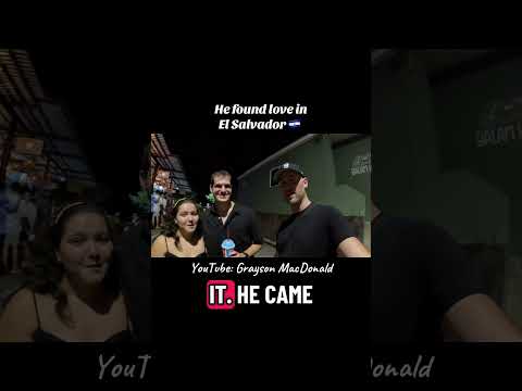 He Found Love In El Salvador Elsalvador Eltunco Salvadoreña Latina