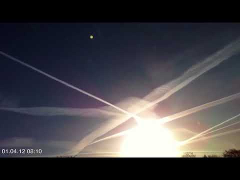 Chemtrails A Geo Engineering Sky TimeLapse, 2018
