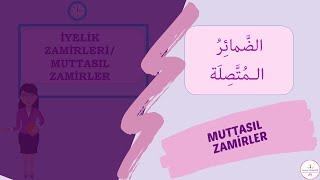 Arapça Muttasıl Zamirler İyeli̇k Zami̇rleri̇ Bitişik Zamirler الضمائر المتصلة بالتركية والعربية