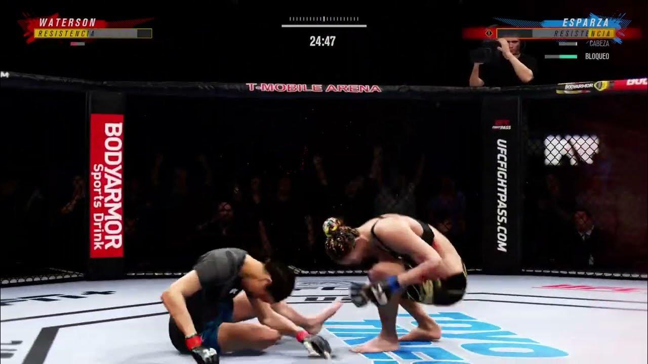 Double knockout UFC 4 YouTube