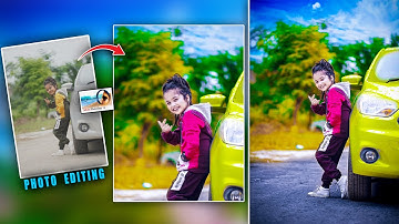 Photoshop 7.0 Photo Editing and Background Editing - CB Editing Photoshop 7.0