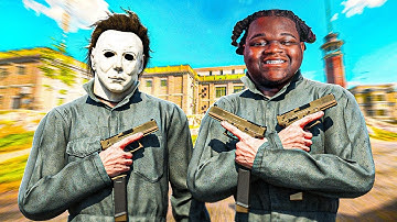 Michael Myers uses GLOCK with SWITCH on Rebirth Island