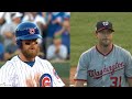 WSH CHC Gm3 Zobrist Breaks Up The No Hit Bid In 7th 