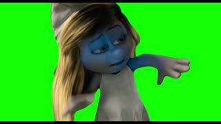 The Smurfs 2 - Smurfette Turning Evil Meme Green Screen