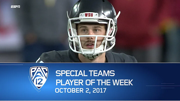 Washington State kicker Erik Powell named Pac-12 F...