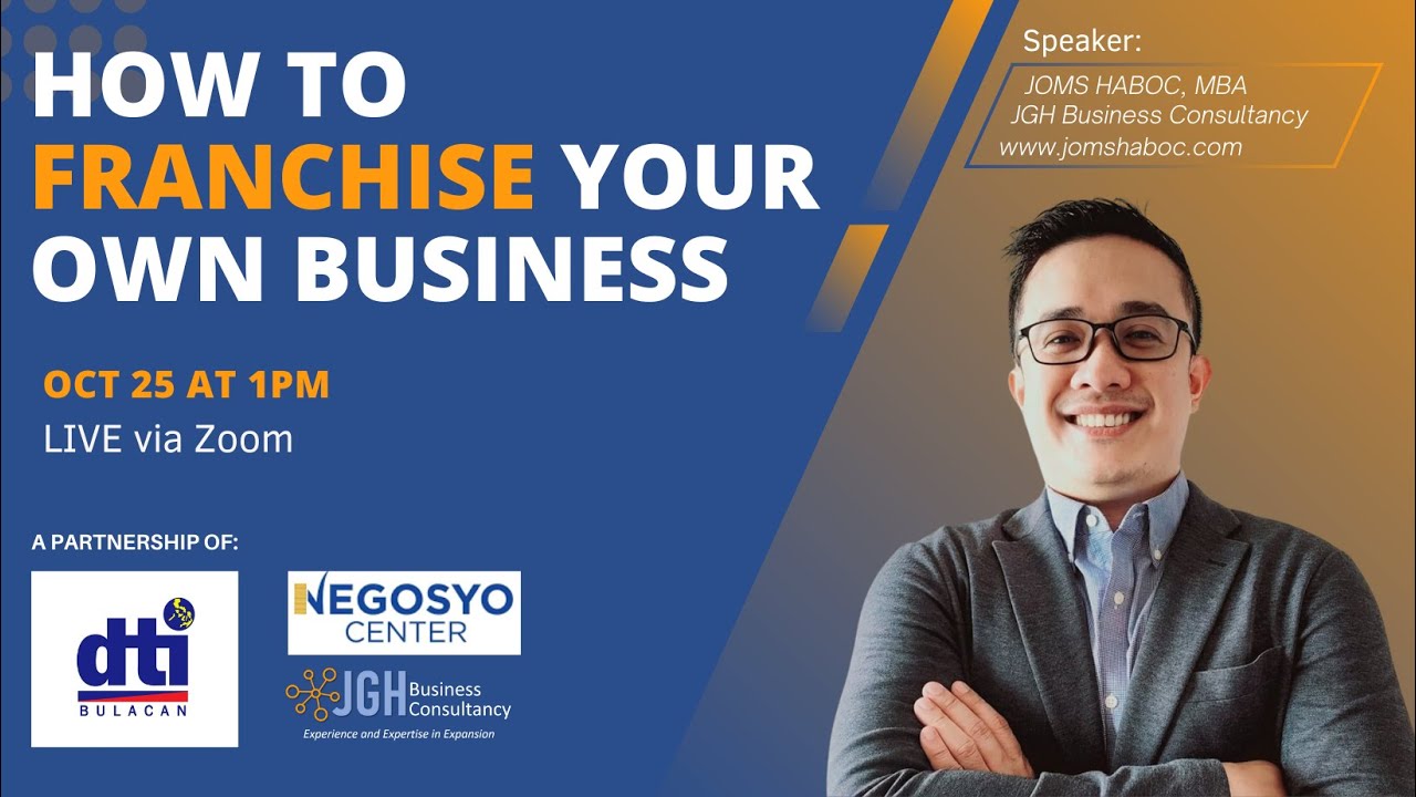 How To Franchise Your Own Busines - DTI Bulacan