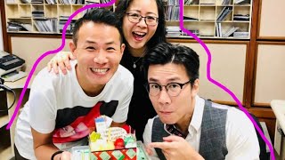 2021／1129 😍3寶聖誕卡🤩好多寶粉到hollybrown支持3寶 真心感謝🥰豪仔分享瘋之Book🤩教大家點欣賞藝術😎