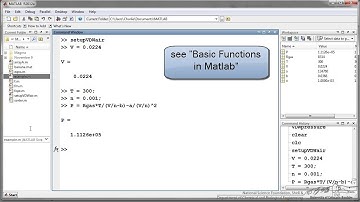 MATLAB Files and Functions
