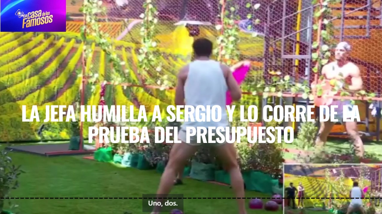 LA JEFA HUMILLA A SERGIO Y LO CORRE DE LA PRUEBA DEL PRESUPUESTO EN LCDLF 6