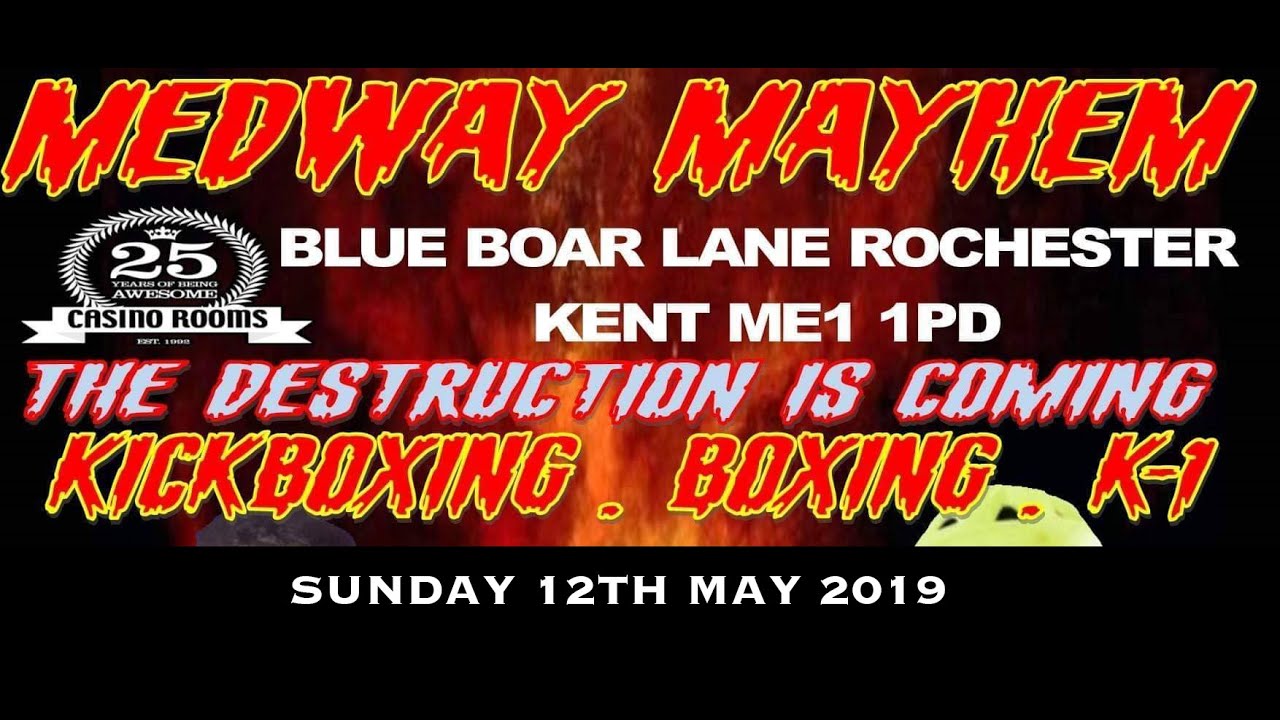 MEDWAY MAYHEM 2 - 9 Luke Bailey V Michael Yorke