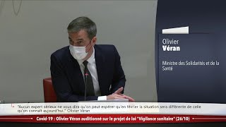 Olivier Veran sur la troisième dose de vaccin dans le passe sanitaire