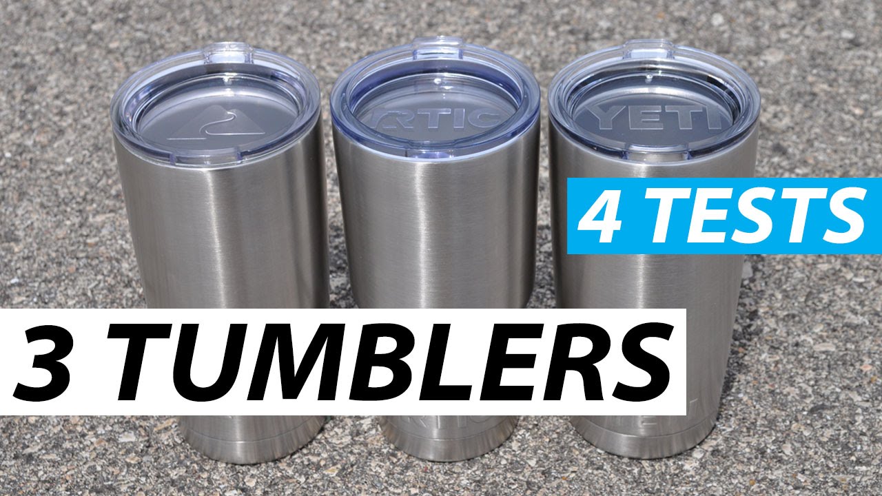 tumblers youtube Yeti  Tumbler vs  Ozark vs YouTube Comparison   RTIC