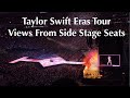 Views from Side Stage Seats - Taylor Swift Eras Tour - How our Ticketmaster Fail ended up!