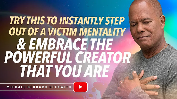 Try this to instantly step out of a victim mentali...