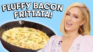 Paris Hilton Cooks Frittata While Talking Her Iconic 2000s Fashion | What's Cooking? | Seventeen