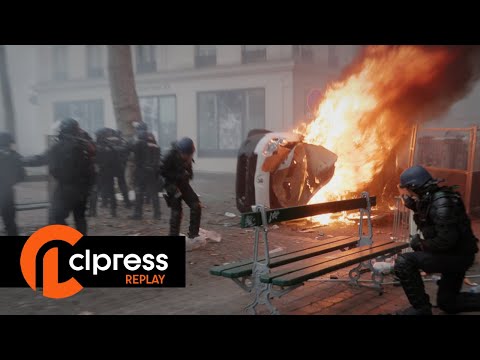 DIRECT - Tensions en cours au rassemblement aprs l'attaque mortelle du centre Kurde  Paris