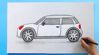 how to draw a car narrated step by step car drawing