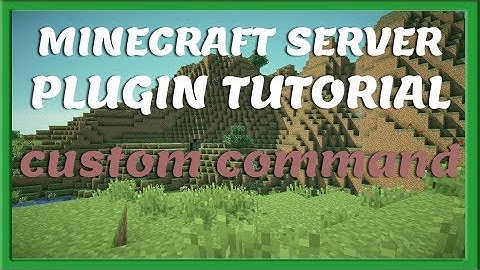 CUSTOM COMMANDS PLUGIN || Tutorial [Nederlands/Dutch]