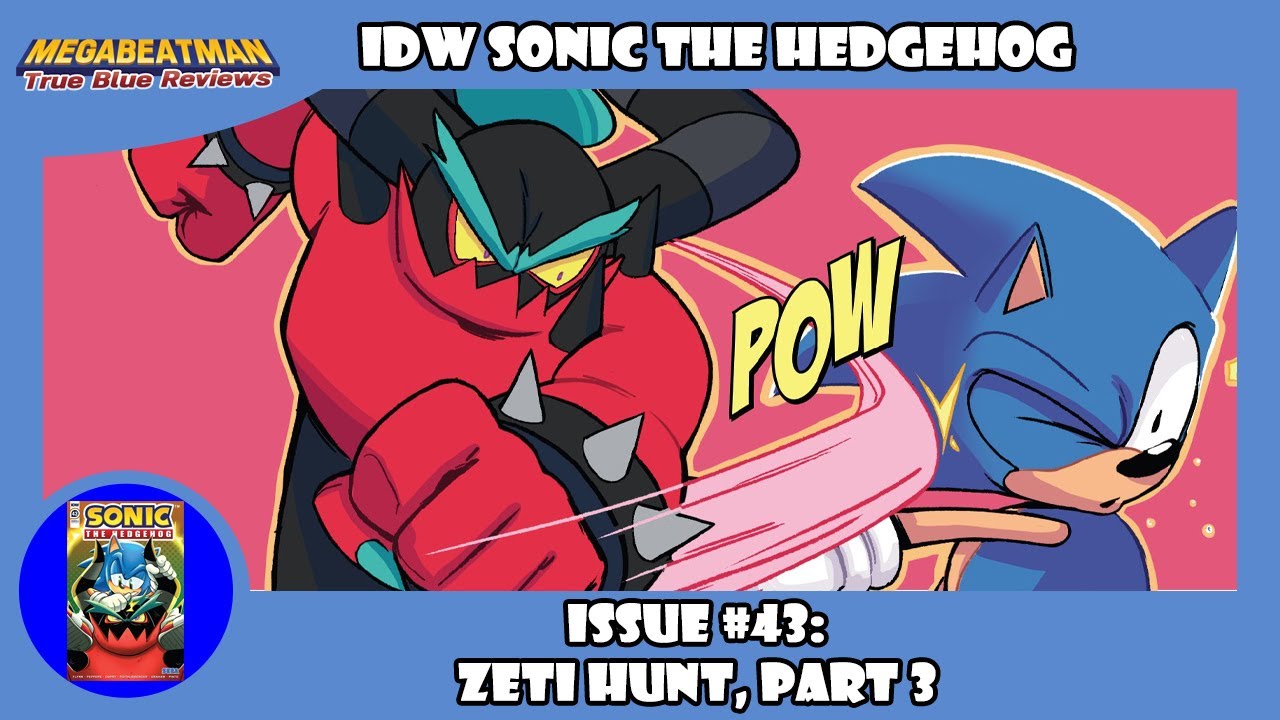 IDW Sonic The Hedgehog #43 | A Comic Review by Megabeatman