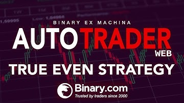 Binary Auto Trader // True Even Strategy