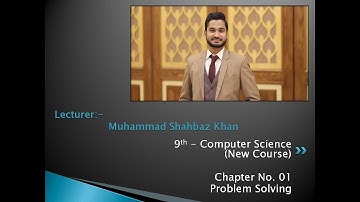 9th Computer Science || Chapter No 01 || Lecture No. 01 || New Course