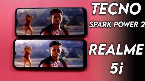 Tecno Spark Power 2 vs Realme 5i Full Comparison,Camera,Game | Best One Samrtphone in Hindi