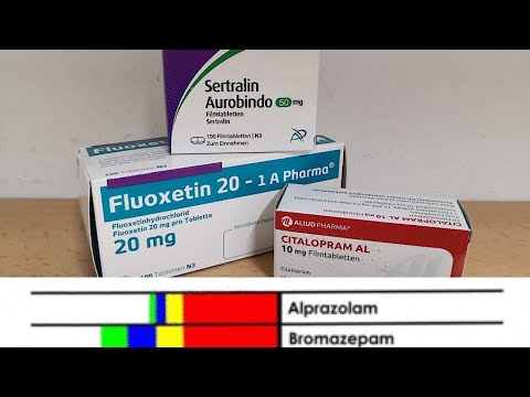 Antidepressiva vs. Benzodiazepine