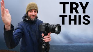 Don't Let BAD Weather Hold you Back  Try This for Great Photos!