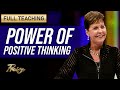 Joyce meyer the power of positive thoughts full teaching  praise on tbn