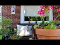 DECORANDO mi pequeña terraza | Ideas sencillas para terrazas, porches y balcones pequeños.