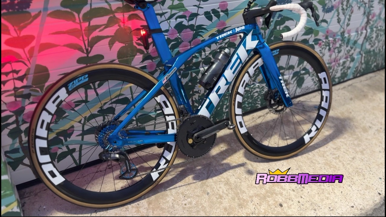 TREK Madone gen6 ドロップ　ハンドル　420-110mm Speed Drop Trek Madone Gen6 - YouTube