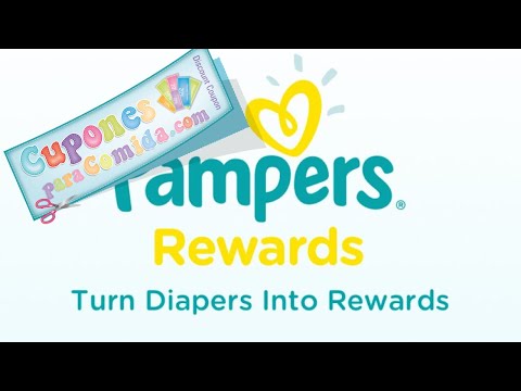 Como usar los Pampers Rewards