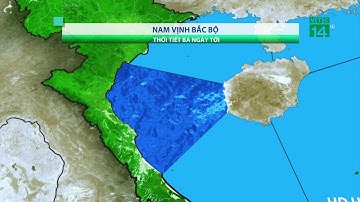 Thời tiết biển 24/07/2019: Khu vực biển phía Nam xuất hiện mưa dông, tầm nhìn hạn chế| VTC14