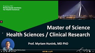 NIHES Health Sciences and Clinical Research programmes