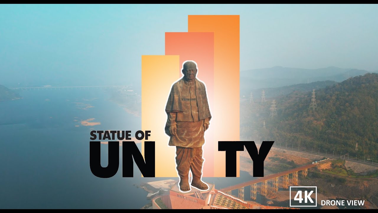 Statue of Unity | Sardar Vallabhbhai Patel | Drone View