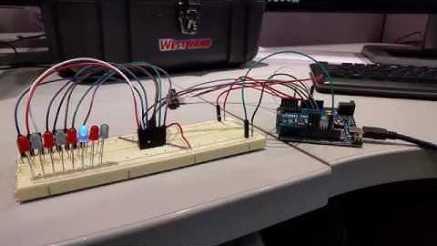 Shift Register Larson Scanner