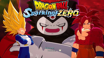 Sparking! Zero - SSJ4 Goku and SSJ3 Vegeta vs Gomah (Custom Battle)