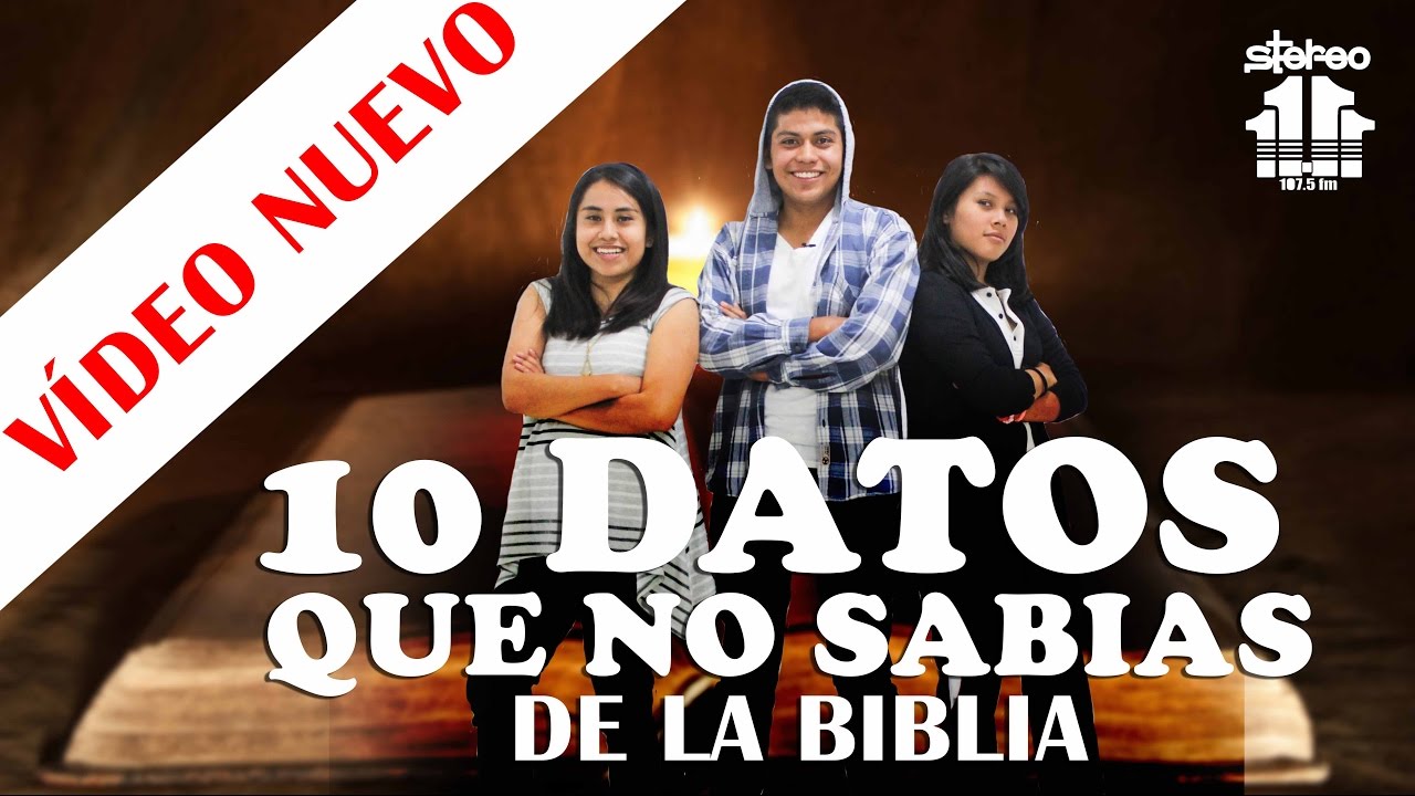 10 DATOS QUE NO SABIAS DE LA BIBLIA - YouTube