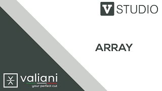 04 Crescent Valiani How To - Basic Operation: Array