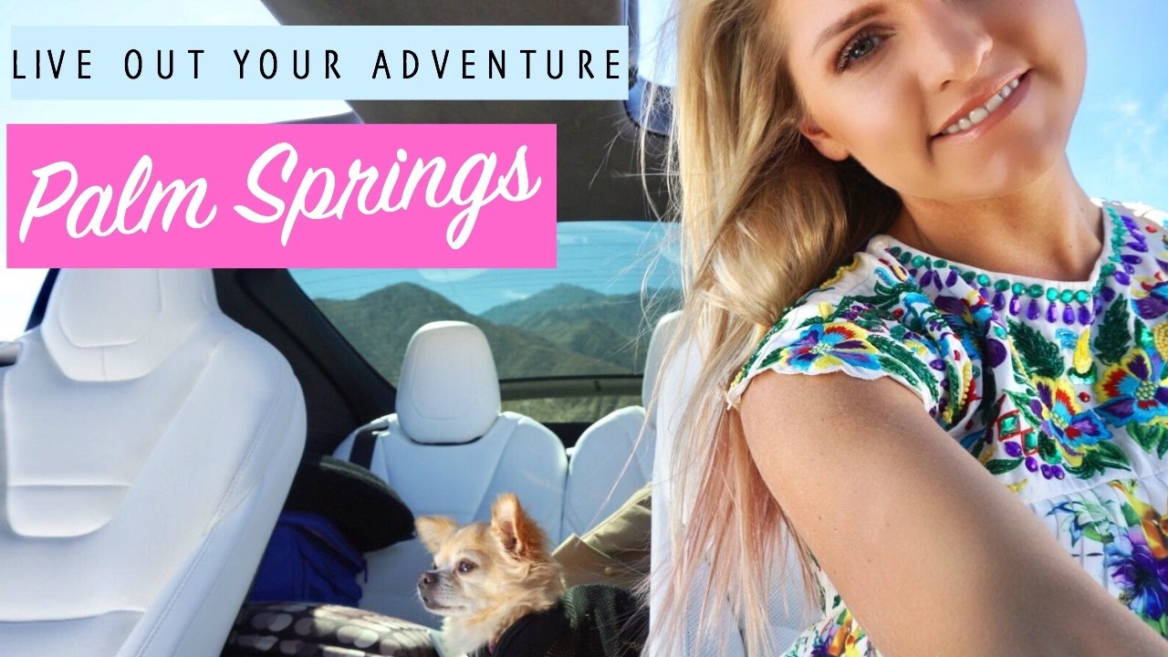 fitland Palm Springs Travel Vlog | Rebecca Louise