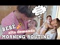 MORNING ROUTINE + BEBÉ DE ALTA DEMANDA + ROMWE⎮Vlog Diario